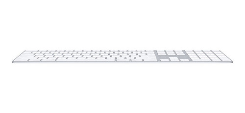 Imagen 2 de 3 de Teclado Apple Magic Keyboard con teclado numérico QWERTY español color blanco