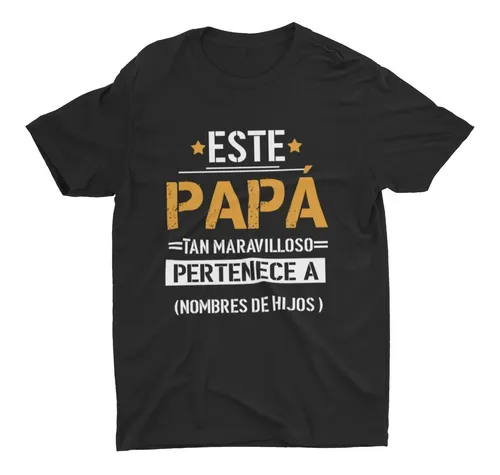 Playera Este Pap Pertene A. D a De Los Padres