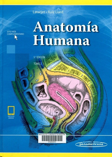 Latarjet Anatomía Humana 5 Ed Tomo 2 Nuevos Oferta!