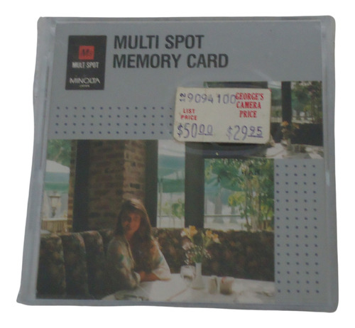 Minolta Multi Spot Memory Card Para Dynax / Maxxum 7000i