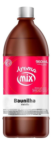 Aroma Baunilha Vainilla Mix - 960 Ml 
