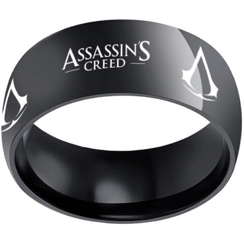 Anillo Assassins Creed Acero Inoxidable Cosplay Game