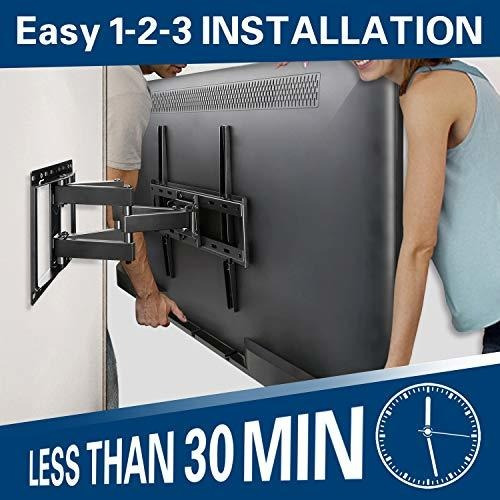 Imagen 7 de 10 de Soporte Para Tv Articulado Para 40 A 55 Pulgadas Led, Oled O