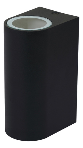 Lámpara Arbotante Para Pared Ss Negro, Base Gu10, 13w, Ext