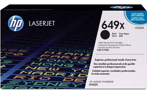 Toner Hp Ce260x Negro Laserjet Cp4525 Diginet