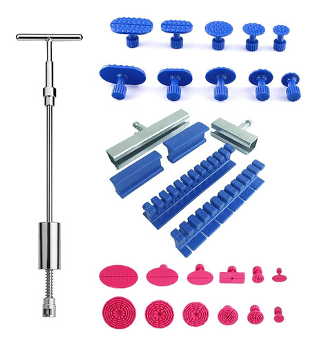 Kit Extractor Abolladura 2 1 Sin Pintura Reparacion Pdr