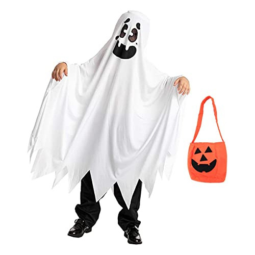 Mokingtop Disfraz De Halloween Para Niños Capa De Fantasma D