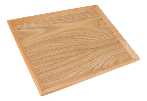 Bandeja Rectangular De Madera De 36,5 X 27 Cm