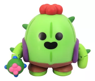 Brawl Stars Personaje Spike Figura Articulada 11 Cm Accion