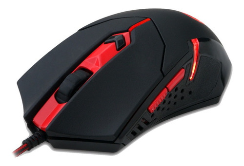 Imagen 2 de 3 de Mouse de juego inalámbrico Redragon M601WL-BA negro y rojo