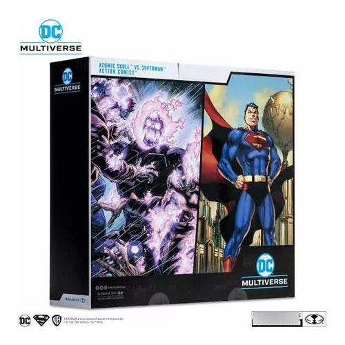 Mcfarlane Dc Action Comics -atomic Skull Vs Superman 2 Pack (Reacondicionado)