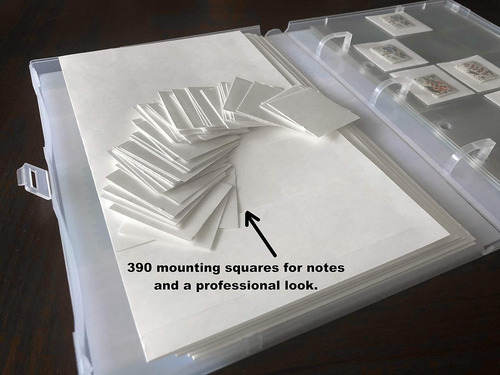 Organizador/funda De Colección De Sellos Unikeep, Con Capaci