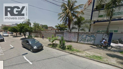 Imagem 1 de 2 de Terreno Comercial À Venda, Vila Matias, Santos. - Te0025