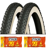Comprar Par Pneu Aro 29x2.10 Paco Nomad Faixa Bege 54-622mm+ Câmaras