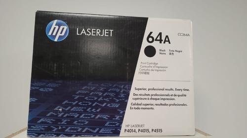 Hp Toner 64a Black Cc364a  P4014, P4015, P4515