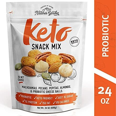 De La Naturaleza Del Jardín Keto Snack-mix - 24 Onzas (paque