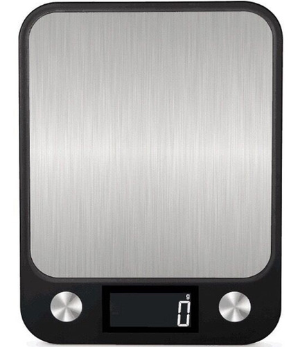 Balanza Cocina Digital 10kg Alta Precisión Y Acero Inoxidabl Negro