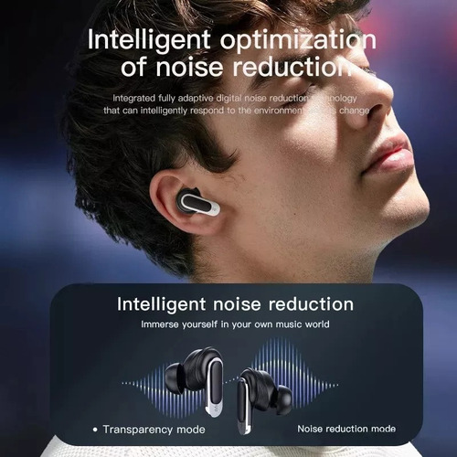 Auriculares Bluetooth Con Cancelación De Ruido Y Pantalla