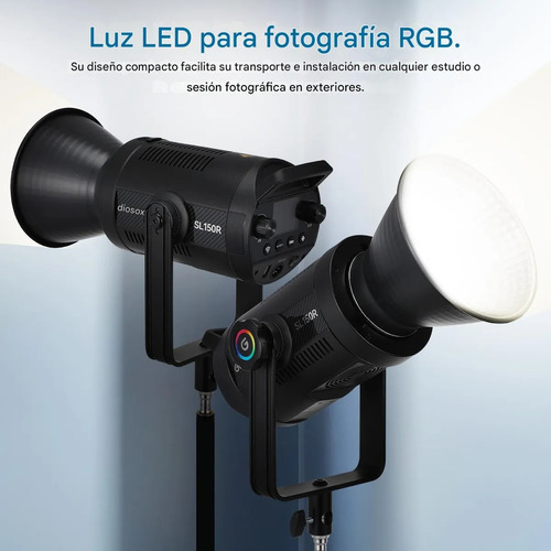 Luz De Vídeo Led Rgb Godox Sl150r Sl Rgb Cob10000k
