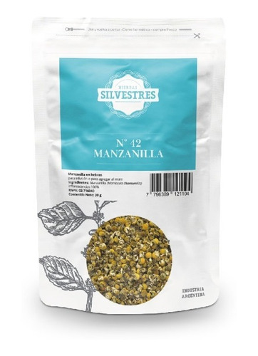 Manzanilla Flor X 30 G - Doypack Hierbas Silvestres