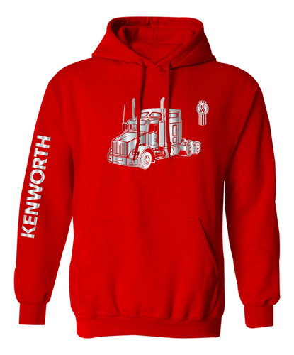 Sudadera Mod Kenworth T800 Trucker Estampado Reflejante