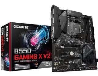 Motherboard Gigabyte B550 Gaming X V2 Ddr4 Am4 Color Negro