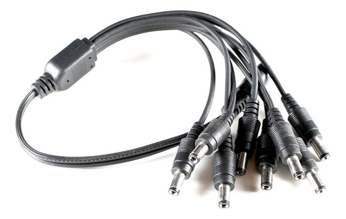 Cable De Distribucion Divisor Conector Plug 1a8 Fuente Cctv.