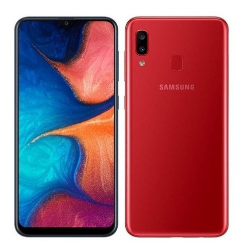 Samsung Galaxy A20 32 Gb  Rojo 3 Gb Ram Celular  (Reacondicionado)