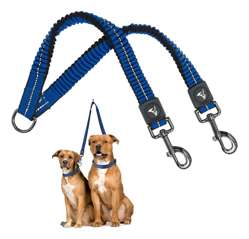 Kruz Acoplador Doble Para Perros - Kzvx2-15s - Acoplador De 