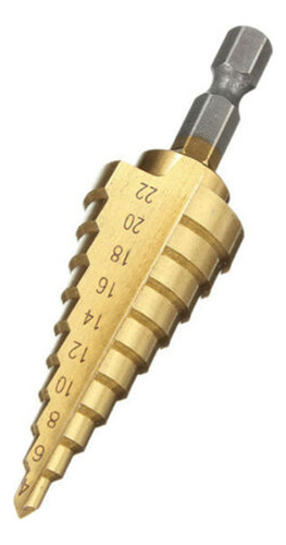 Broca Cónica Escalonada De Acero De 4 A 22 Mm For Taladrar