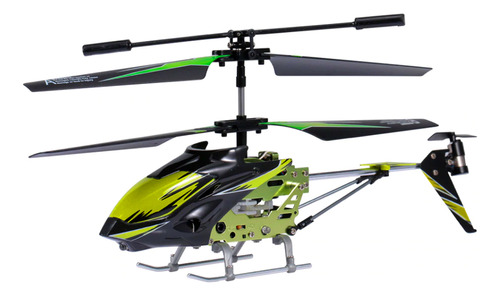 Helicoptero A Control Remoto Metalico 3.5c Facil De Interior