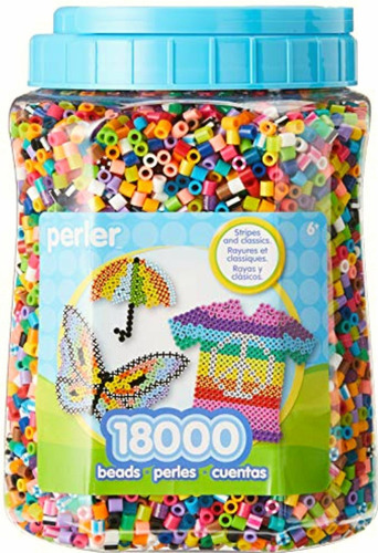 Perler Fun Fusion Bote De Cuentas (paquete De 18 000),