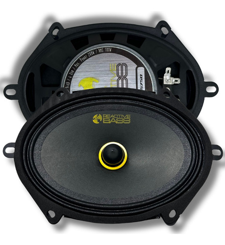 2 Pzas Resistent Par Woofer 5x7 Midrange Rbt-5750
