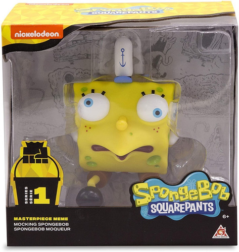 Bob Esponja | Bob Esponja | Vinil de memes | Bob Mockey | 20 cm