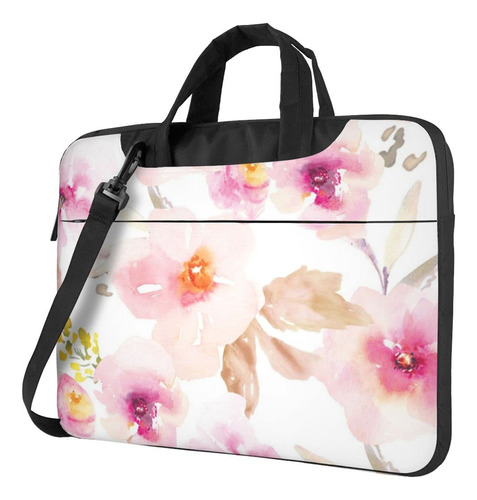 Estuche Moderno Para Computadora Portatil Estampado Floral