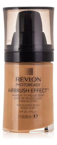 Maquiagem Revlon Photoready Airbrush Effect 30ml, Dourado, B
