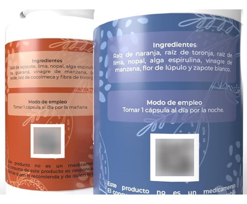 Combo Byt Dia Y Noche - 30 Capsulas De 500 Mg Sabor Sin Sabor