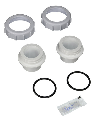 271096 Blanco Bulkhead Union Repuesto Set Piscina Spa Filtro