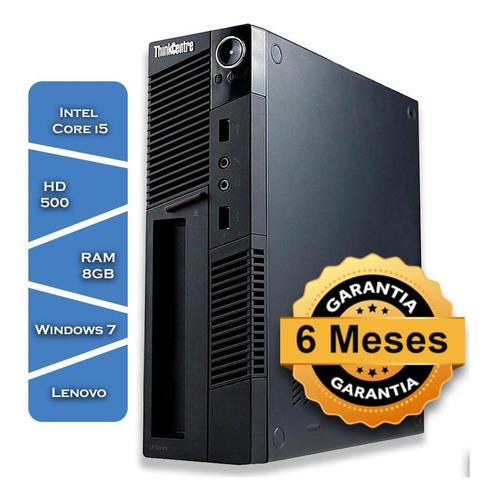 Imagem 1 de 7 de Desktop Lenovo M5536 Core I5 Hd 500gb 8gb Ram Windows 7
