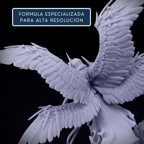 Impresora 3d Resina Abs Like Lavable En Agua Alta Resolucion