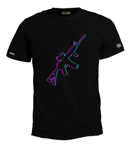 Camiseta Estampada 2xl - 3xl Rifle Fusil Arma Inp Hombre Zxb
