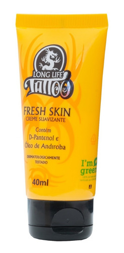 Imagem 6 de 8 de Creme Fresh Skin Para Tatuagem Com Ativo Cicatrizante - 40ml