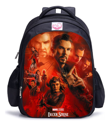 Mochila Escolar Strange Doctor 2 Crazy Multiuniversos Scarle