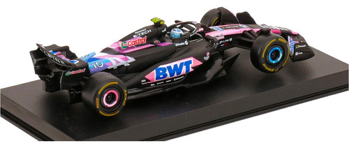 Miniatura F1 Alpine A524 2024 Gasly 1/43 Bburago Acrílico Cor Alpine A524 W/ Driver Gasly