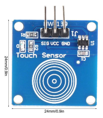 Modulo Sensor Tipo Capacitivo Digital Hogar 2-5,5 V
