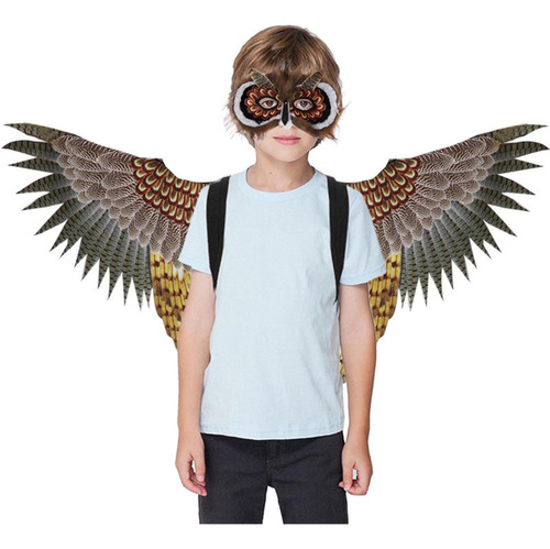 Traje De Búho 3d Para Niños, Traje De Ala De Águila,