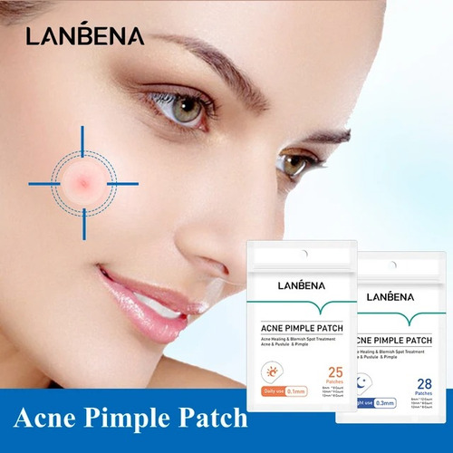 Parches Anti Acne Elimina Granos Puntos Negros 100% Efectiv Tipo De Piel Noche