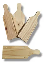 Comprar Set Tablitas Madera X4 Tablas Picadas Cocina Canaleteadas 