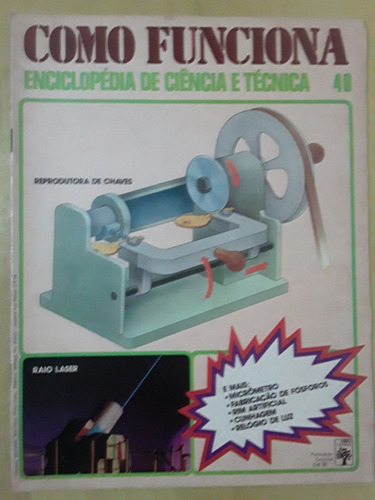 Pl163 Revista Fasc Como Funciona Nº40 Raio Laser Arreio