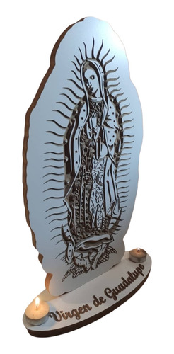 Virgen De Guadalupe Grabada Para Altar